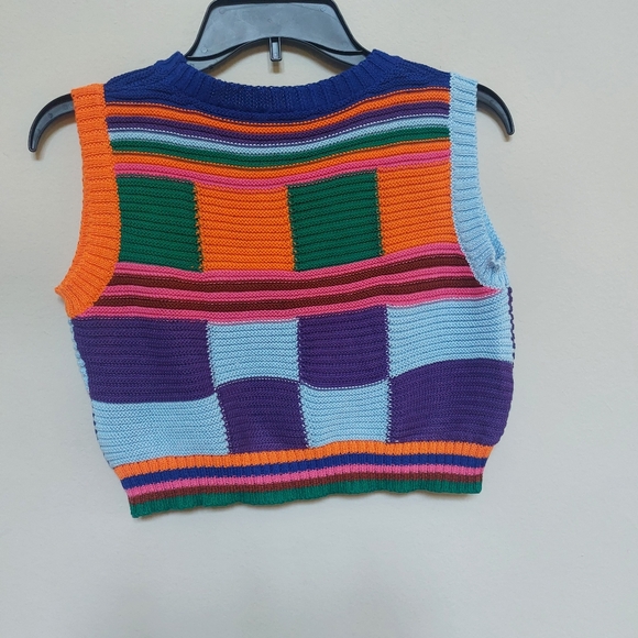 NWNT Women's Multicolor Knit Top Size Small. - Picture 9 of 9
